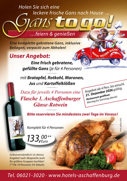 Flyer Gans to go